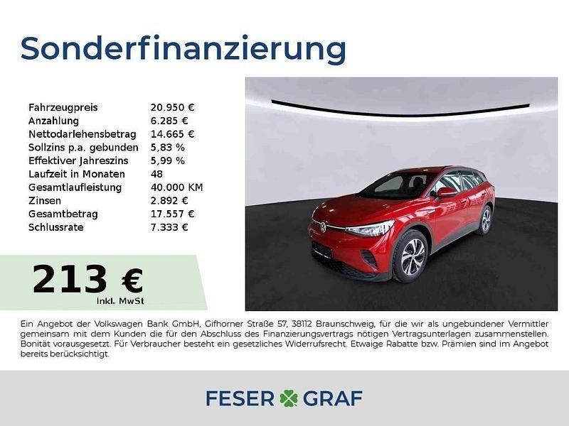 Gebraucht VW ID.4 Pure 125 kW (170 PS) 2022 Kings red metallic SUV