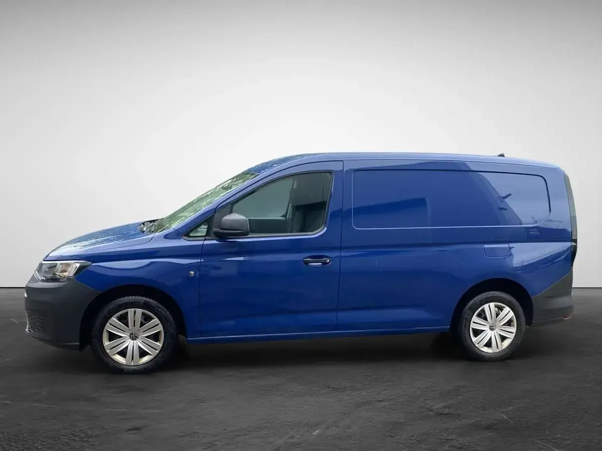 Gebraucht VW Caddy 122 PS (89 kW) 2022 Blau (indienblau) Van / Kleinbus
