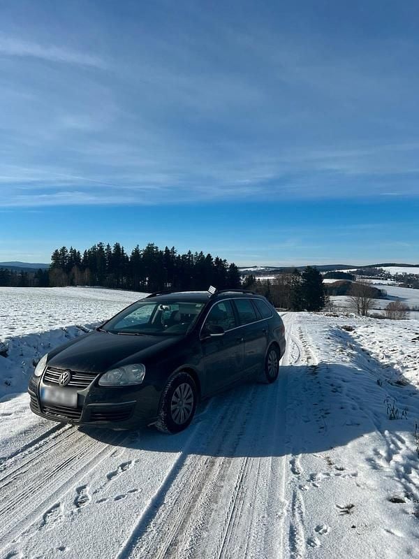 Gebraucht VW Golf V 105 PS (77 kW) 2008 Schwarz Kombi