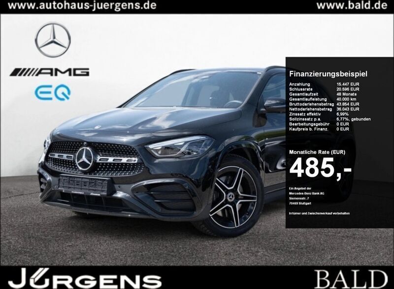 Schwarz Gebraucht 2024 Mercedes GLA250 AMG SUV | 49.849 € (Teuer) - Bild 1/4