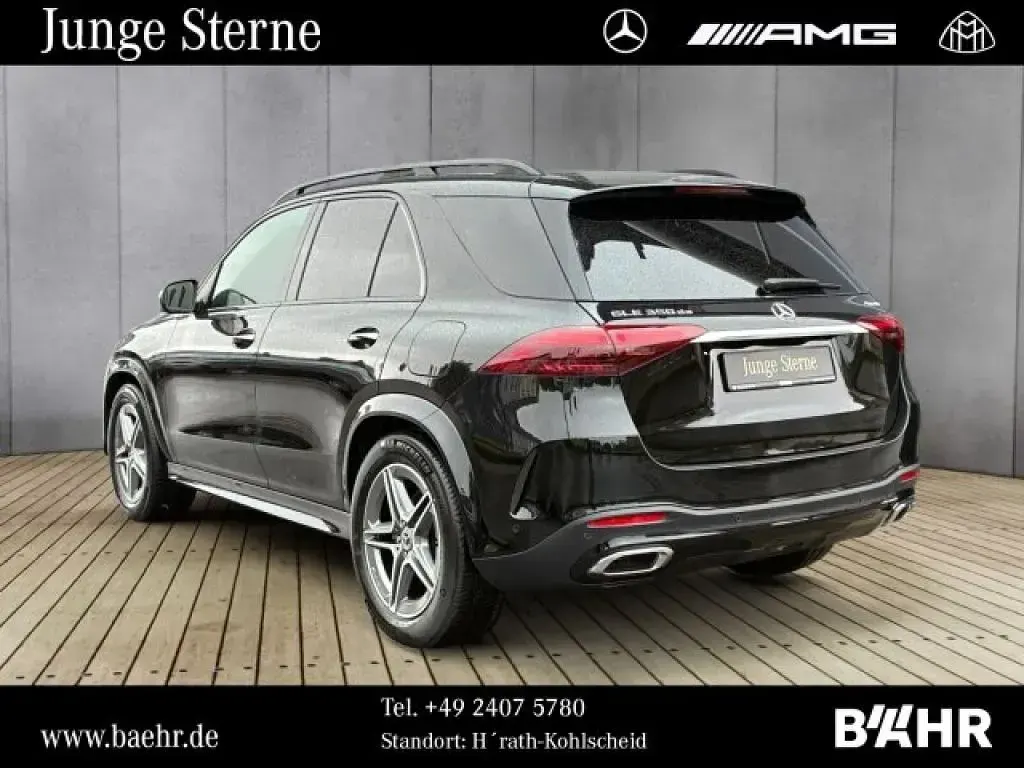 Gebraucht Mercedes GLE350 Night 197 PS (144 kW) 2025 Lack obsidianschwarz (metallic) SUV