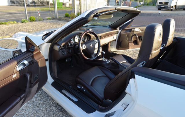 Gebraucht Porsche 997 Chrono 442 PS (325 kW) 2008 Weiß Cabrio