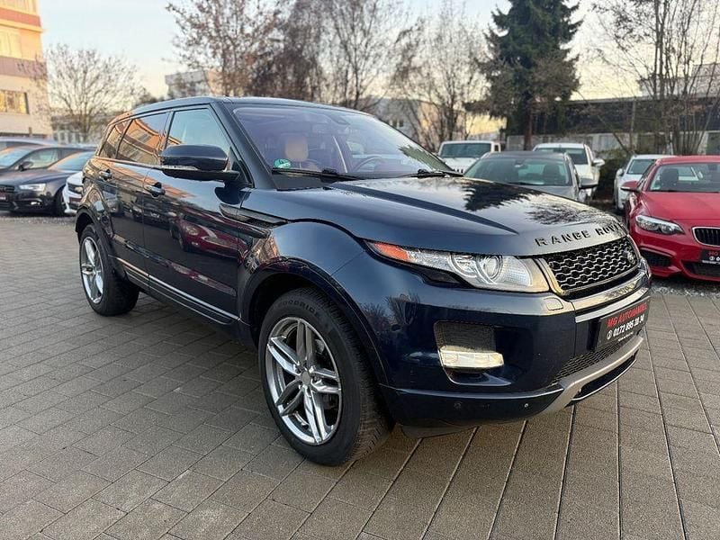 Blau Gebraucht 2013 Land Rover Range Rover evoque SUV | 9.499 € (Superpreis) - Bild 1/4