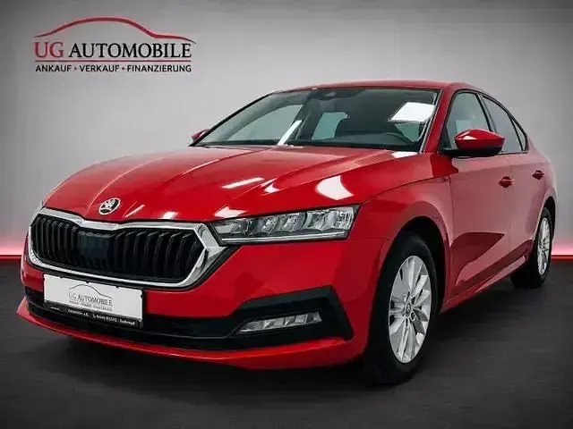 Gebraucht Skoda Octavia Ambition 131 PS (96 kW) 2021 Rot Limousine