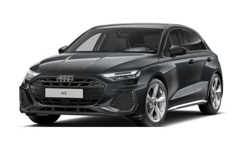 Grau Neu 2025 Audi A3 Sportback S-Line Limousine | 37.490 € (Guter Preis) - Bild 1/4