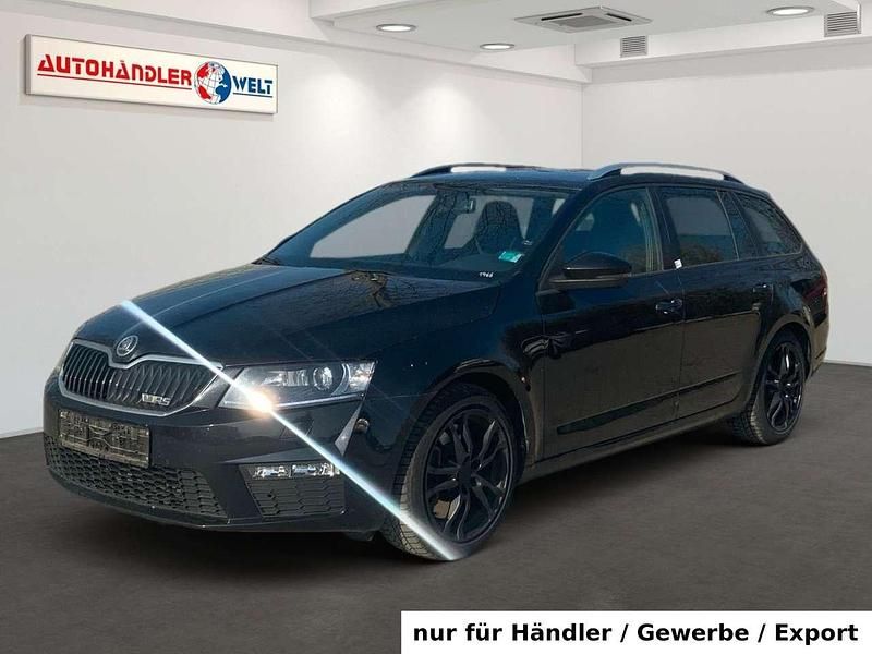 Gebraucht Skoda Octavia RS 184 PS (135 kW) 2014 Schwarz Kleinwagen