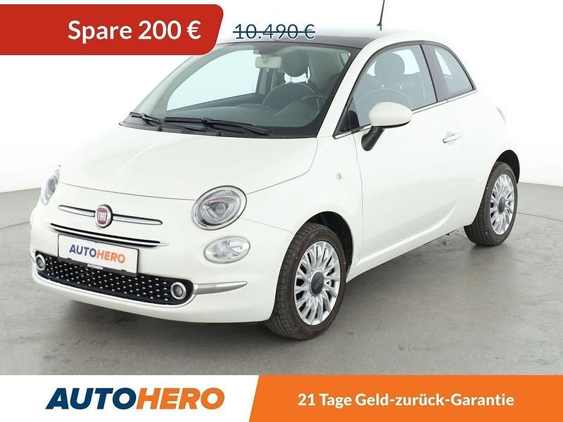 Weiß Gebraucht 2016 Fiat 500 Lounge Kleinwagen | 10.290 € (Fairer Preis) - Bild 1/3
