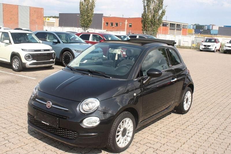 Schwarz Gebraucht 2019 Fiat 500C Lounge Cabrio | 8.400 € (Guter Preis) - Bild 1/4