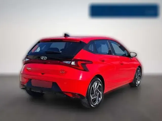 Gebraucht Hyundai i20 Intro Edition 101 PS (74 kW) 2021 Rot Kleinwagen