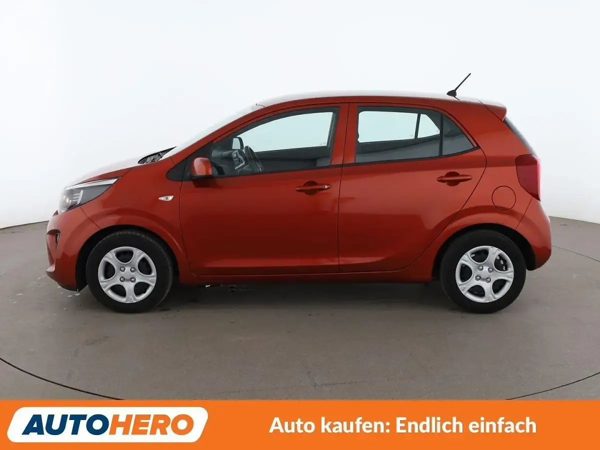 Gebraucht Kia Picanto Edition 7 84 PS (61 kW) 2018 Orange Kleinwagen