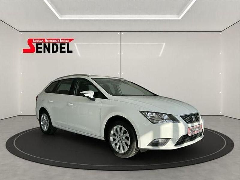 Gebraucht Seat Leon ST Style 125 PS (91 kW) 2015 Weiß Kombi