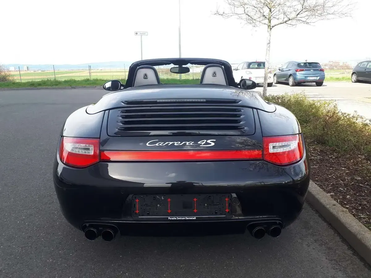 Gebraucht Porsche 911 Carrera 4S Cabriolet 385 PS (283 kW) 2009 Schwarz Cabrio