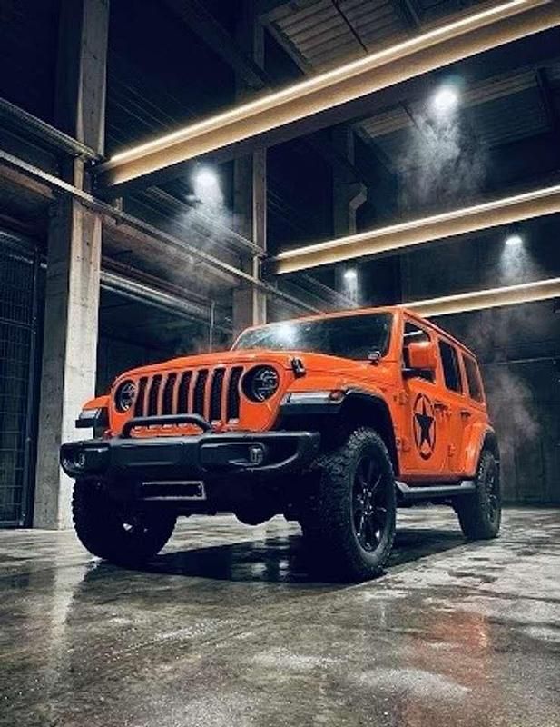 Orange Gebraucht 2019 Jeep Wrangler Sahara SUV | 39.999 € (Guter Preis) - Bild 1/4