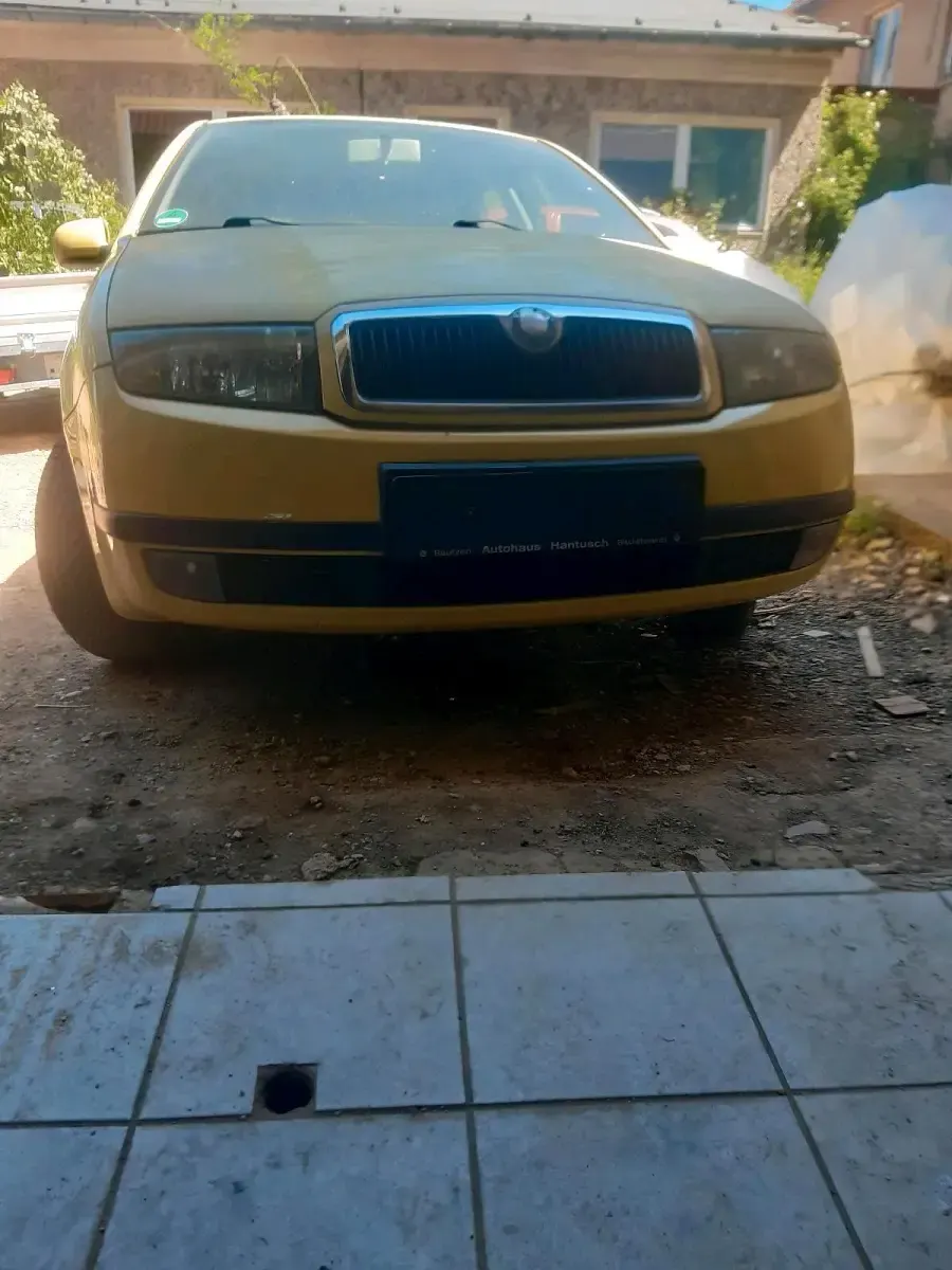 Gebraucht Skoda Fabia 60 PS (44 kW) 2000 Gelb Kleinwagen