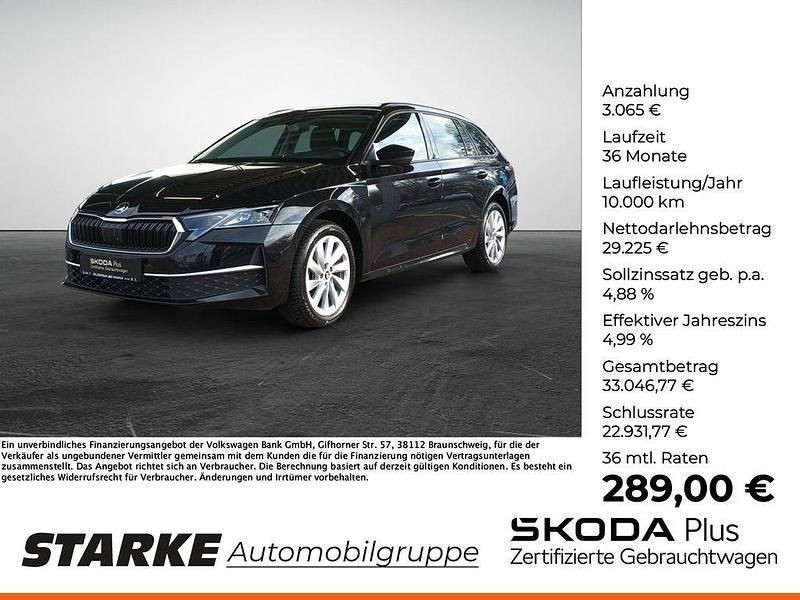 Gebraucht Skoda Octavia Selection 150 PS (110 kW) 2024 Grau (graphite grau metallic) Kombi
