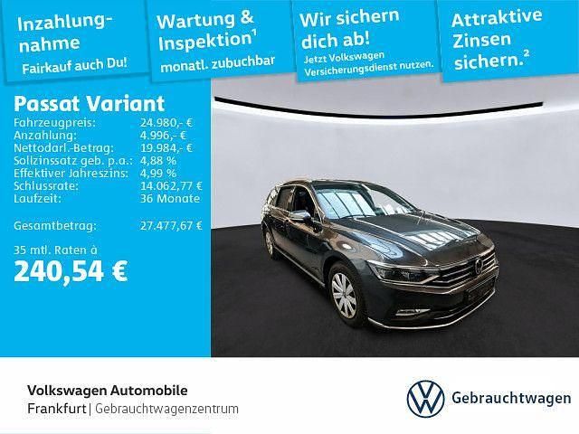 Grau Gebraucht 2023 VW Passat Elegance Kombi | 24.980 € (Fairer Preis) - Bild 1/4