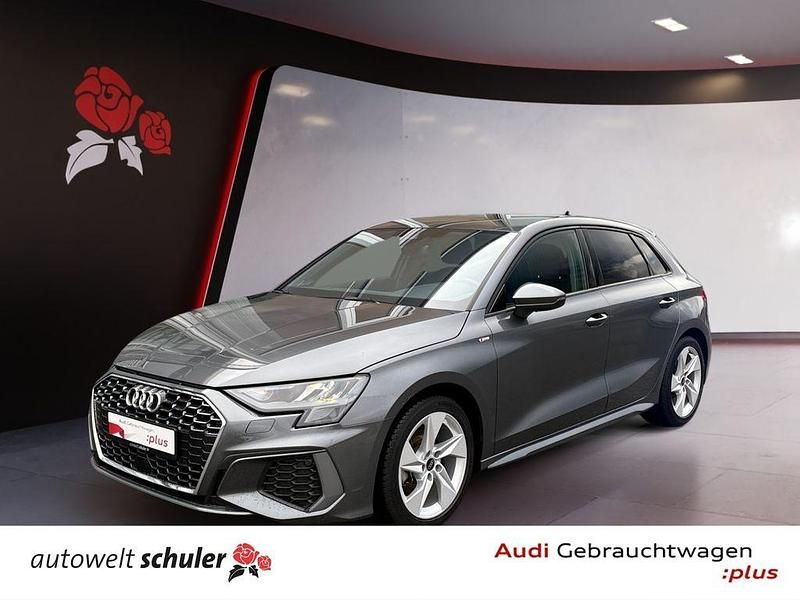 Daytonagrau perleffekt Gebraucht 2024 Audi A3 S-Line Limousine | 24.000 € (Guter Preis) - Bild 1/4