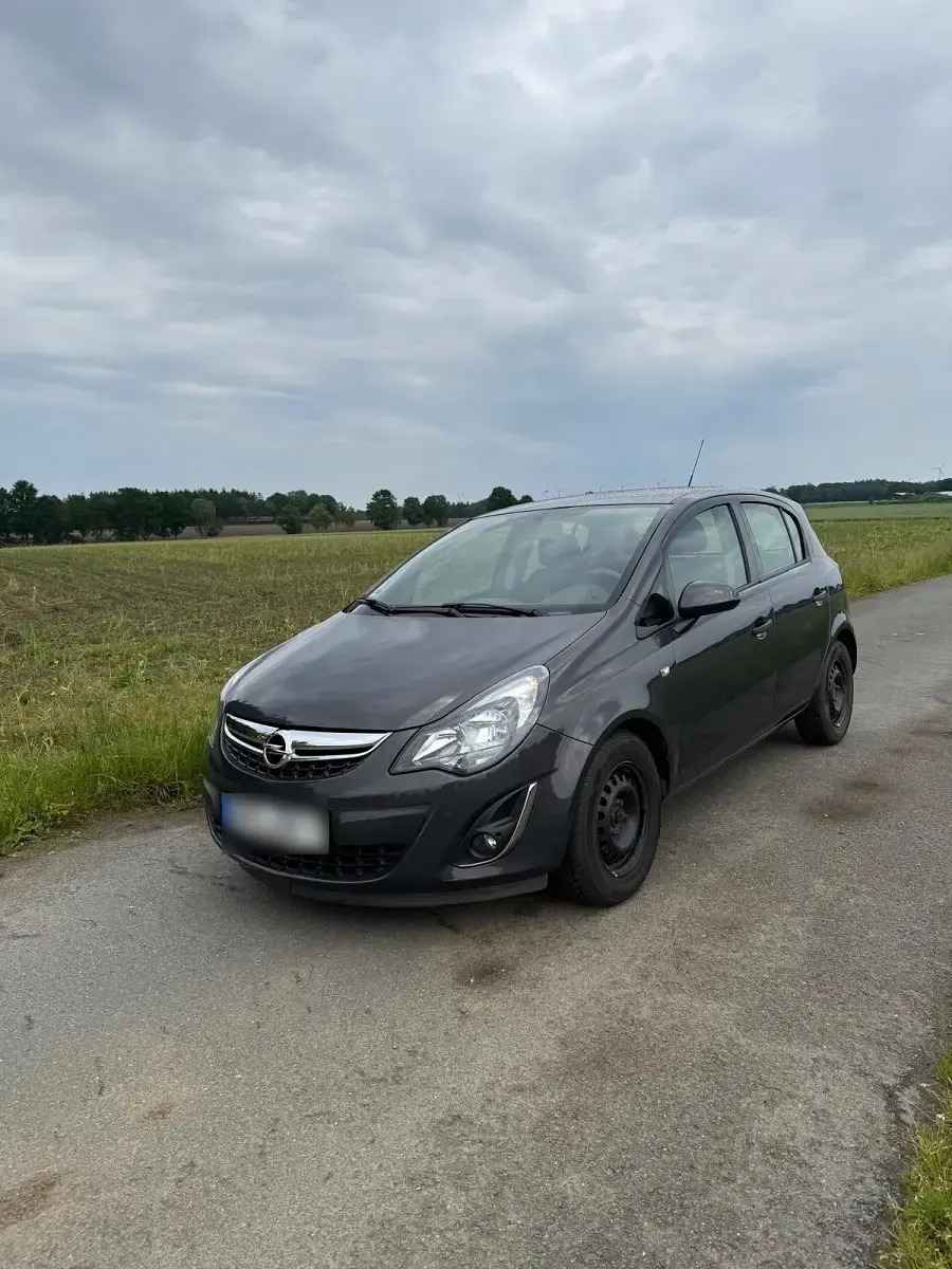 Gebraucht Opel Corsa 63 PS (46 kW) 2014 Grau Kleinwagen