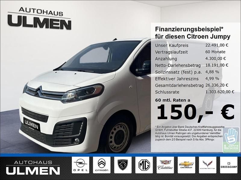 Gebraucht Citroën Jumpy 144 PS (105 kW) 2022 Weiss Van / Kleinbus