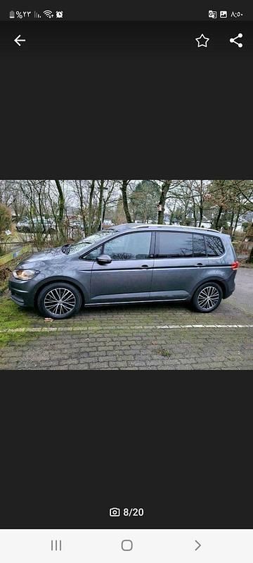 Gebraucht VW Touran 150 PS (110 kW) 2018 Grau Van / Kleinbus
