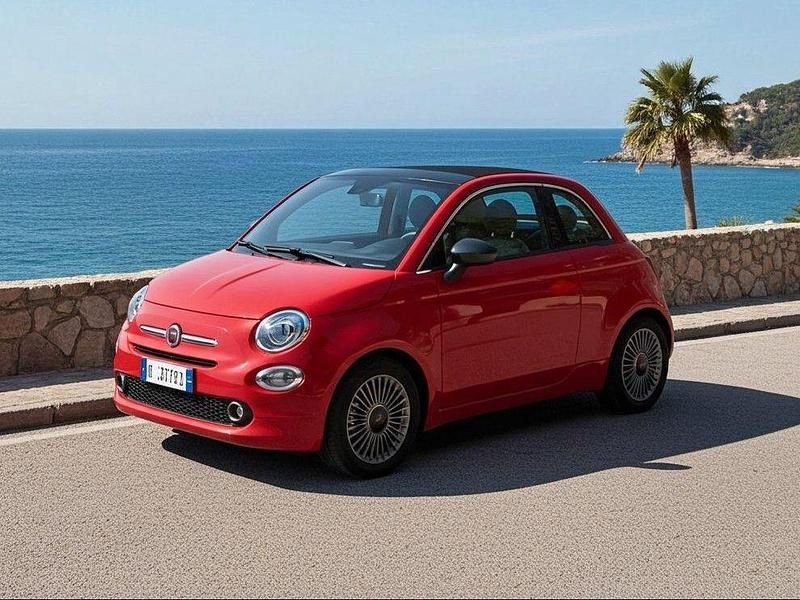 Rot Gebraucht 2022 Fiat 500e Red Cabrio | 19.480 € (Guter Preis) - Bild 1/4