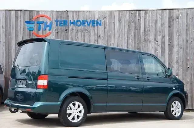 Usata VW Transporter 174 CV (127 kW) 2004 Verde Furgone