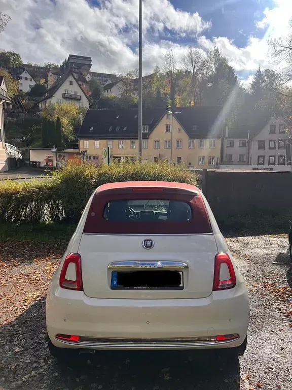 Gebraucht Fiat 500C Lounge 86 PS (63 kW) 2016 Weiß Cabrio