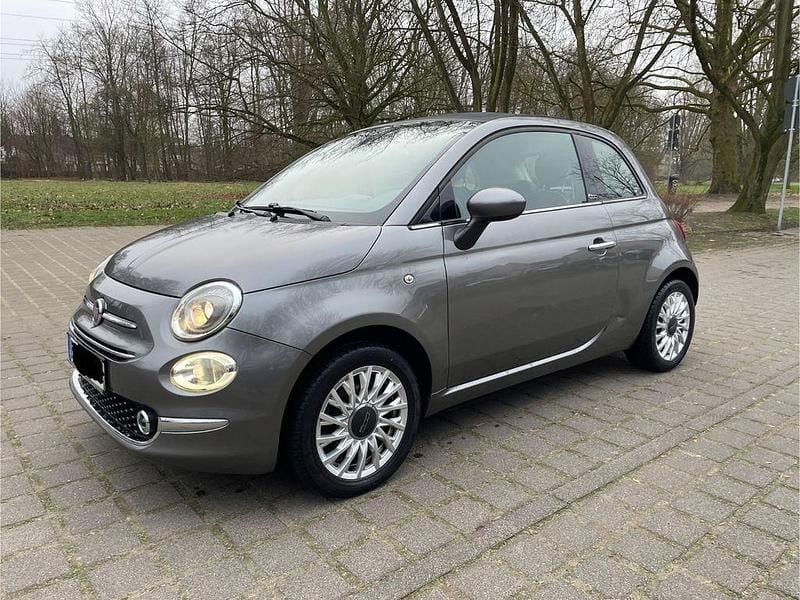 Grau Gebraucht 2017 Fiat 500C Lounge Cabrio | 9.900 € (Superpreis) - Bild 1/4