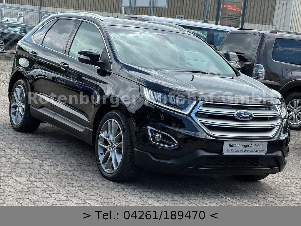 Gebraucht Ford Edge Titanium 211 PS (155 kW) 2016 Schwarz SUV