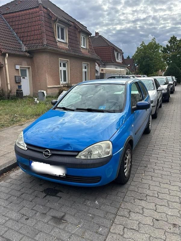 Blau Gebraucht 2002 Opel Corsa Kleinwagen | 300 € (Fairer Preis) - Bild 1/4
