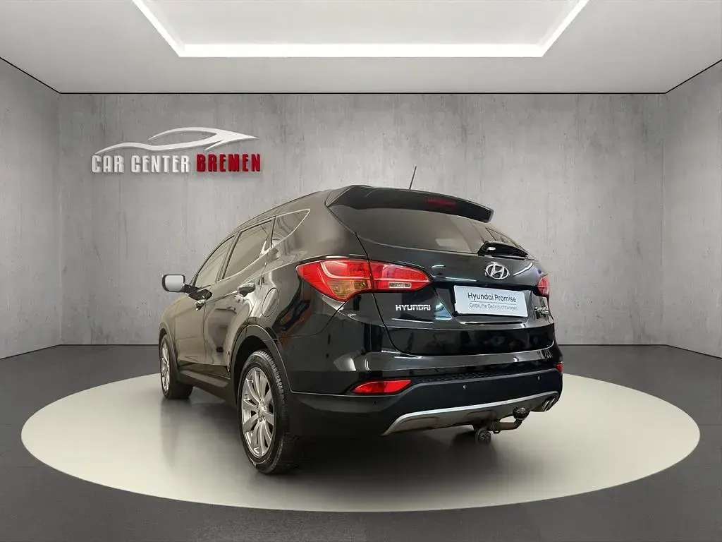 Gebraucht Hyundai Santa Fe Premium 197 PS (144 kW) 2012 Schwarz SUV