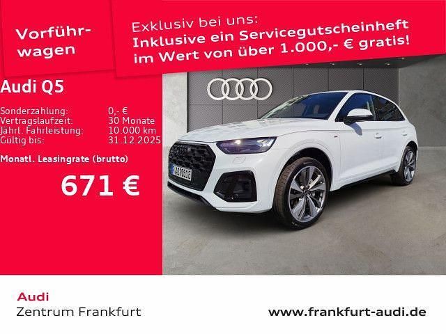 Gletscherweiß metallic Gebraucht 2025 Audi Q5 Business SUV | 56.770 € - Bild 1/4