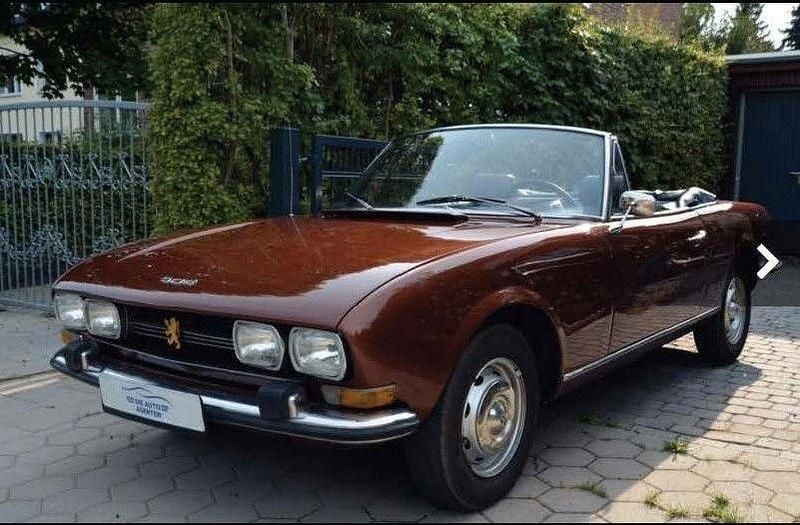 Gebraucht Peugeot 504 106 PS (77 kW) 1971 Braun Cabrio
