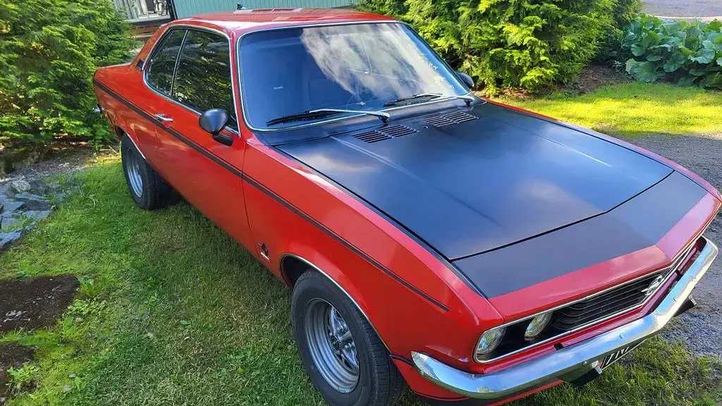 Gebraucht Opel Manta 90 PS (66 kW) 1971 Rot Coupé