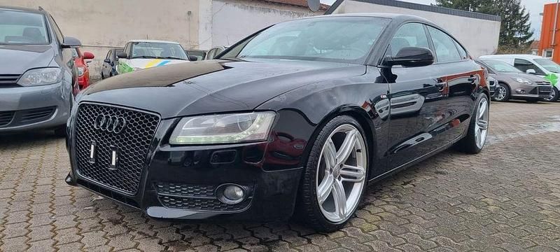 Schwarz Gebraucht 2010 Audi A5 Sportback Exclusive Kleinwagen | 6.990 € (Fairer Preis) - Bild 1/4