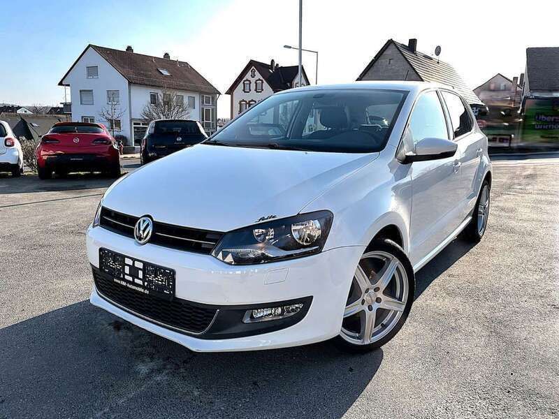 Weiß Gebraucht 2010 VW Polo Highline Kleinwagen | 9.600 € (Teuer) - Bild 1/4
