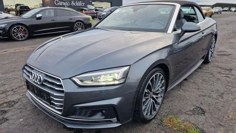 Grau Gebraucht 2017 Audi A5 Cabriolet S-Line Cabrio | 27.999 € (Fairer Preis) - Bild 1/4