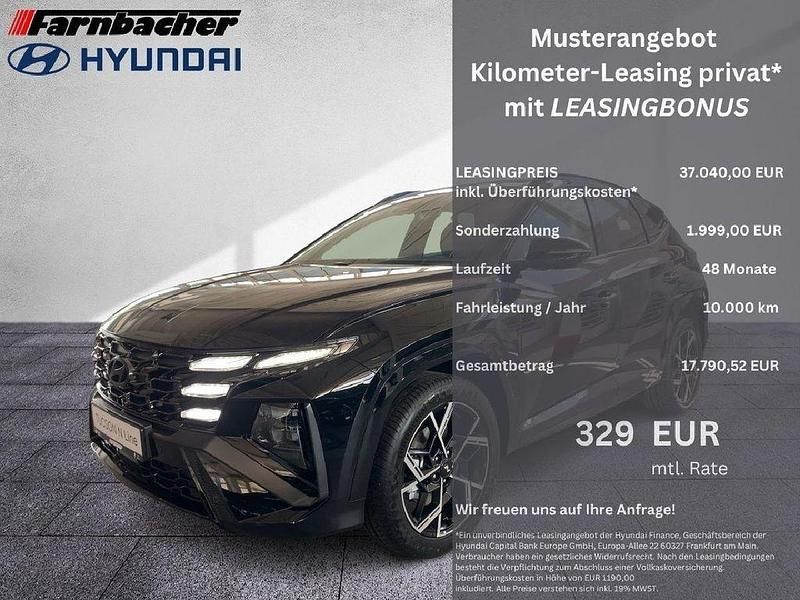 Abyss black / met Gebraucht 2022 Hyundai Tucson N Line SUV | 37.990 € (Etwas zu teuer) - Bild 1/4