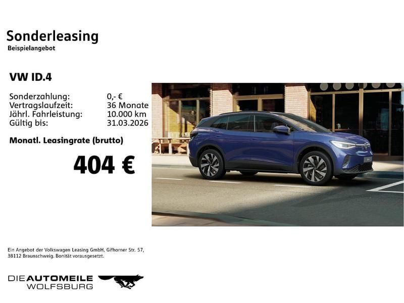 Blau Gebraucht 2025 VW ID.4 Pro SUV | 41.690 € (Fairer Preis) - Bild 1/3