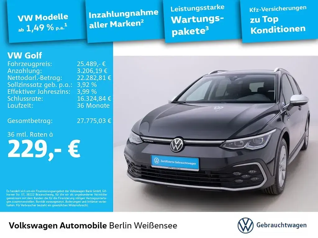 Gebraucht VW Golf Alltrack 200 PS (147 kW) 2023 Grau Kombi