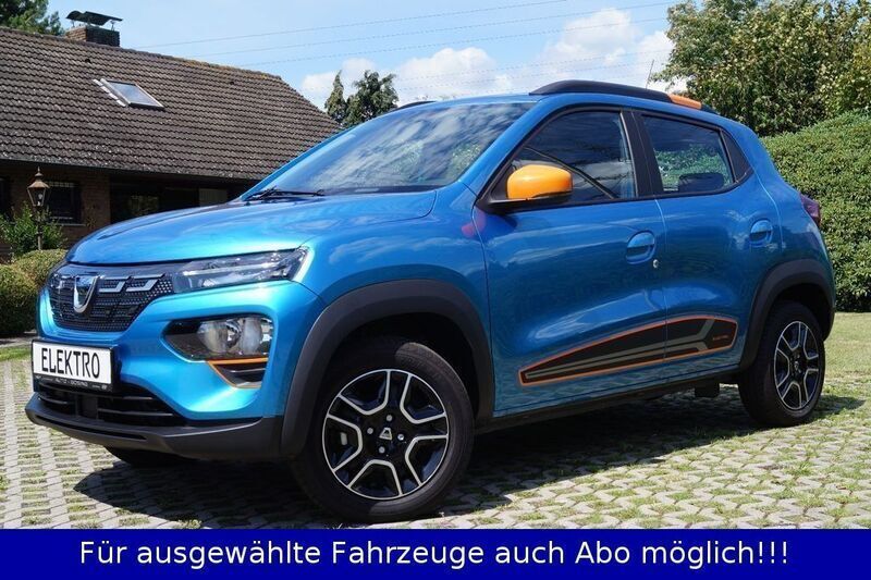 Blau Gebraucht 2022 Dacia Spring Comfort Plus Kleinwagen | 14.490 € (Teuer) - Bild 1/4