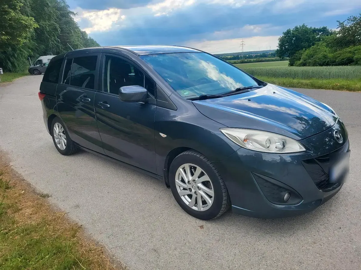 Gebraucht Mazda 5 116 PS (85 kW) 2011 Grau Van / Kleinbus