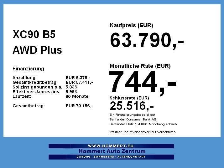 Neu Volvo XC90 Plus 250 PS (183 kW) 2026 Platinium grey metallic SUV