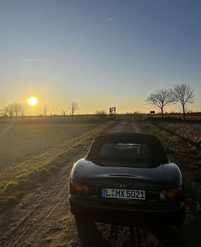 Gebraucht Mazda MX5 110 PS (80 kW) 1998 Grün Cabrio