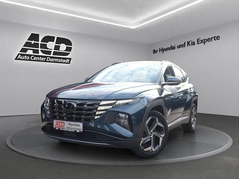 Teal blue (metallic) Gebraucht 2022 Hyundai Tucson Trend SUV | 28.770 € (Guter Preis) - Bild 1/4