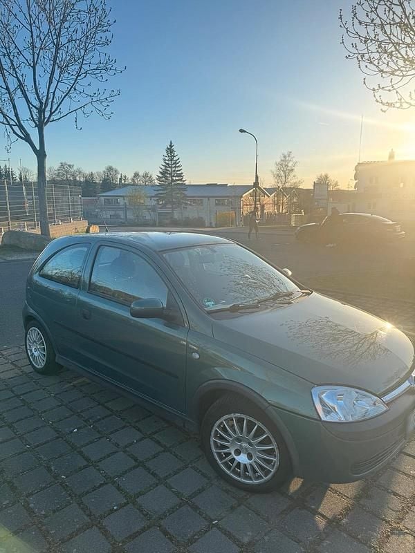 Gebraucht Opel Corsa 72 PS (52 kW) 2002 Grün Kleinwagen