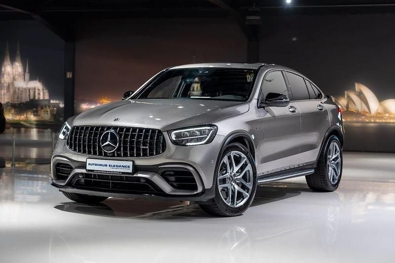 Gebraucht Mercedes GLC63 AMG AMG 476 PS (350 kW) 2023 Mojavesilber Coupé
