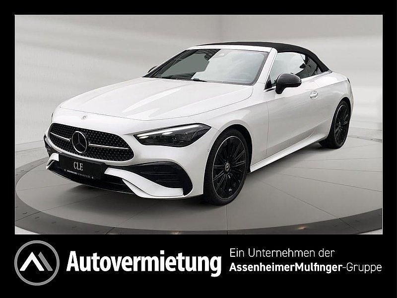 Weiss manufaktur lack manufaktur opalithweiss bright Gebraucht 2025 Mercedes CLE300 Cabrio | 74.980 € (Fairer Preis) - Bild 1/4