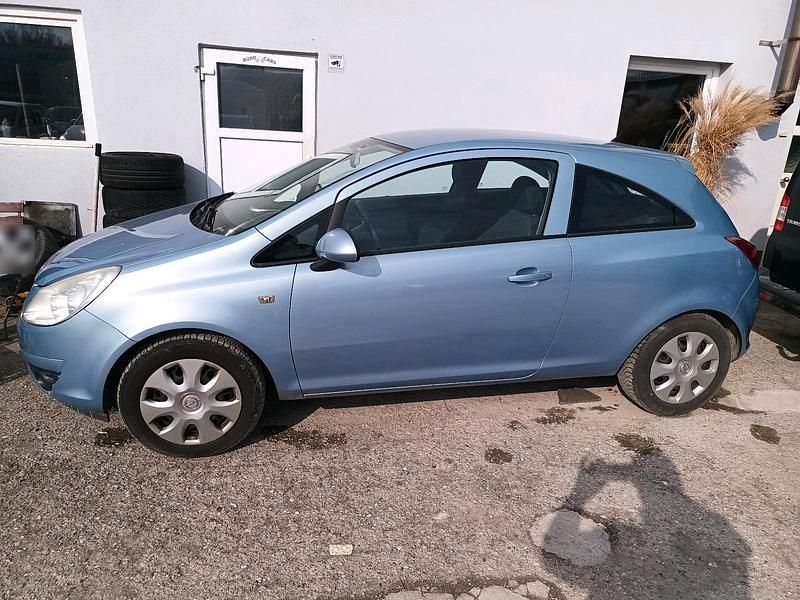 Gebraucht Opel Corsa 60 PS (44 kW) 2008 Blau Kleinwagen