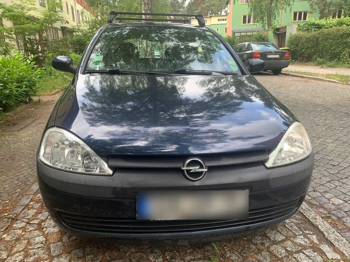 Gebraucht Opel Corsa 55 PS (40 kW) 2002 Blau Kleinwagen